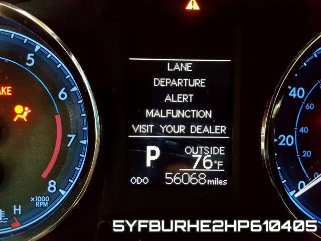 5YFBURHE2HP610405 фото 9