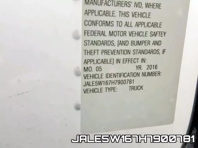 JALE5W167H7900781 фото 2