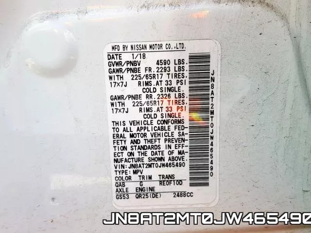 JN8AT2MT0JW465490 фото 2