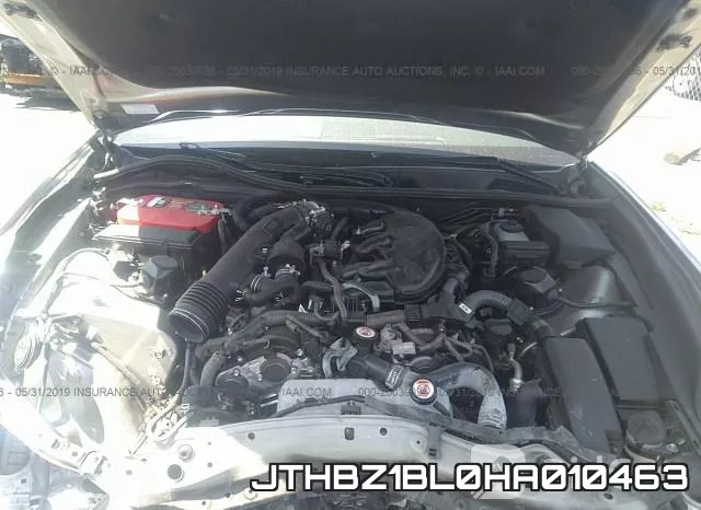 JTHBZ1BL0HA010463 фото 2