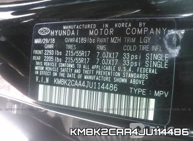 KM8K2CAA4JU114486 фото 10