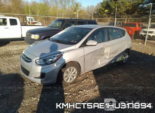 KMHCT5AE1HU317894 фото 3
