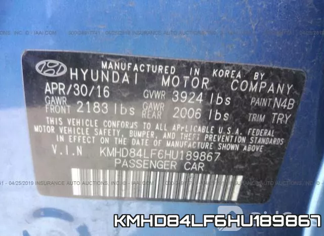 KMHD84LF6HU189867 фото 10