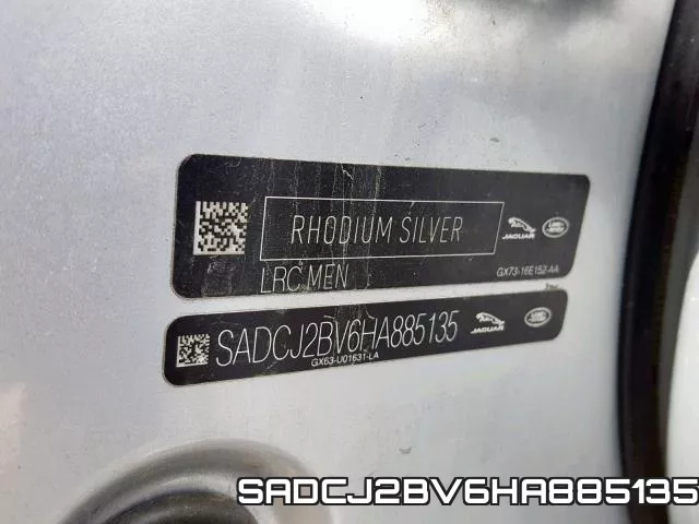 SADCJ2BV6HA885135 фото 2