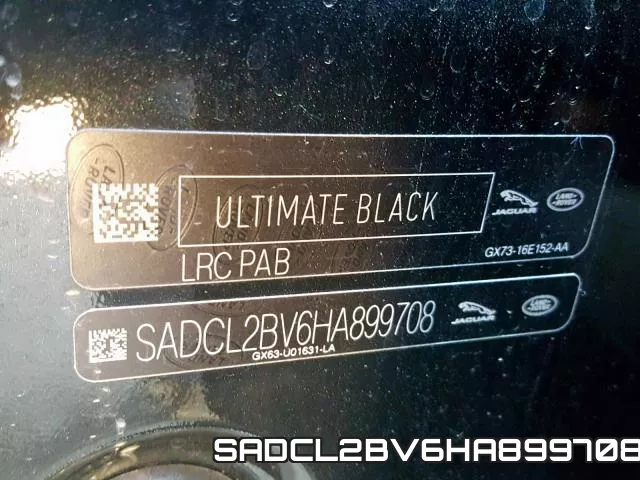 SADCL2BV6HA899708 фото 2