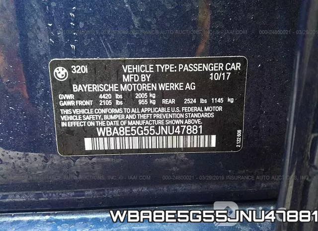 WBA8E5G55JNU47881 фото 10