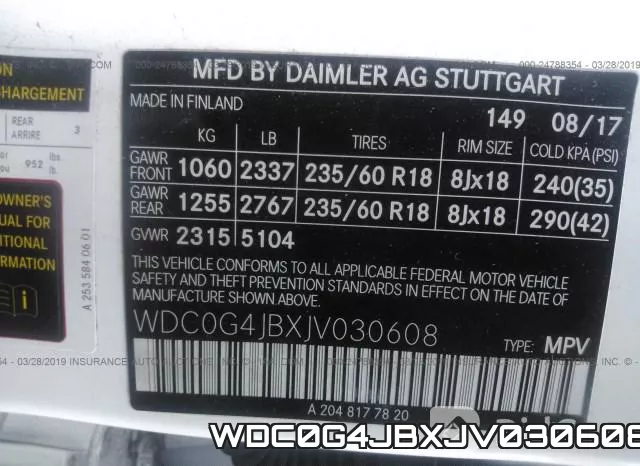 WDC0G4JBXJV030608 фото 10
