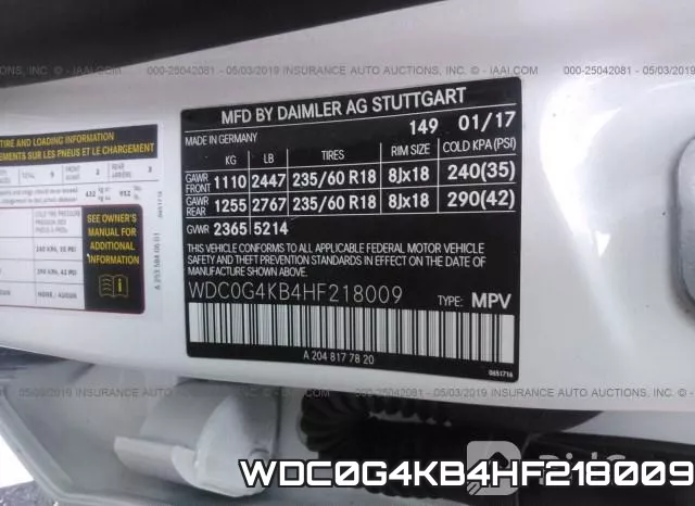 WDC0G4KB4HF218009 фото 10