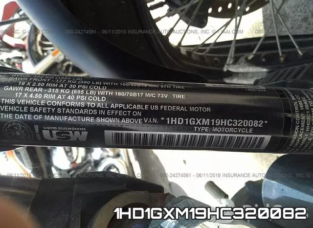 1HD1GXM19HC320082 фото 2