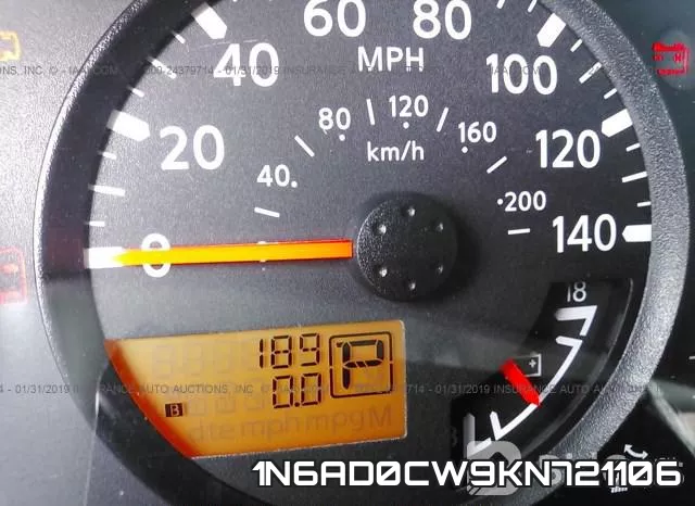 1N6AD0CW9KN721106 фото 8