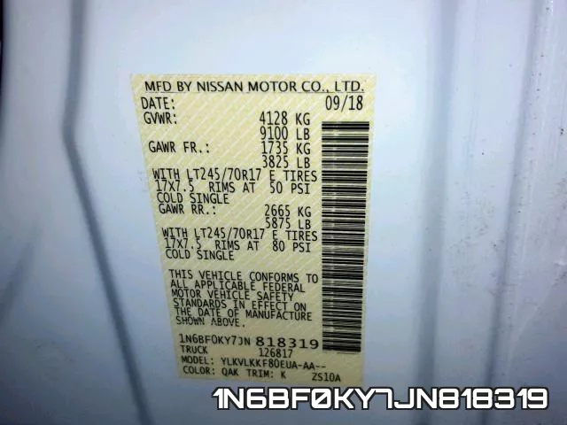 1N6BF0KY7JN818319 фото 2