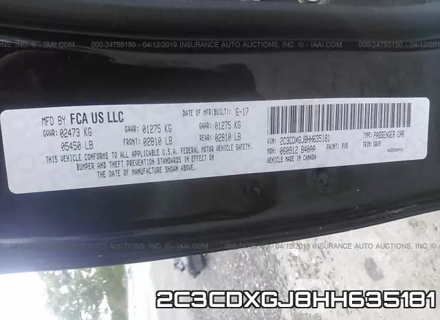 2C3CDXGJ8HH635181 фото 10