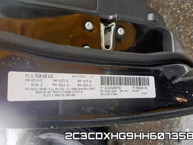 2C3CDXHG9HH607358 фото 2