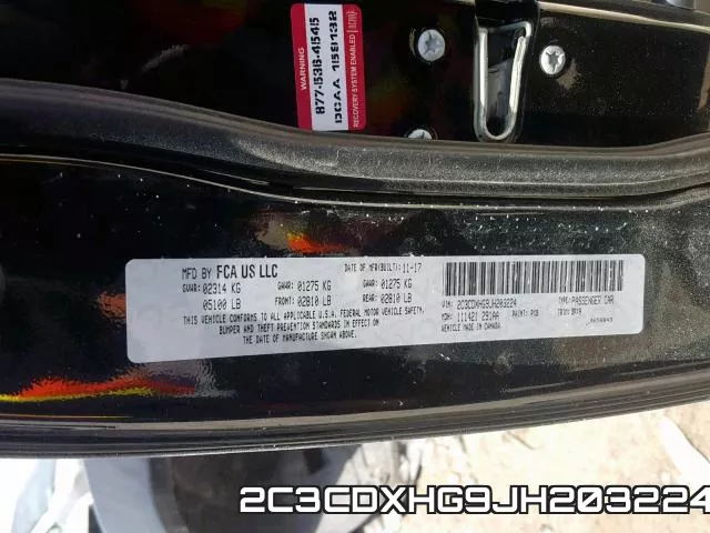 2C3CDXHG9JH203224 фото 2