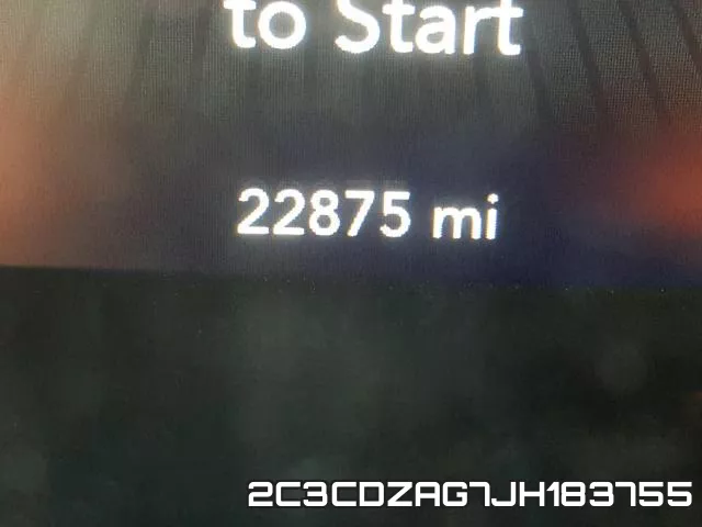 2C3CDZAG7JH183755 фото 9