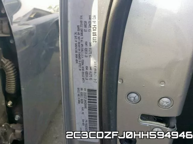 2C3CDZFJ0HH594946 фото 2