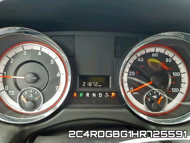 2C4RDGBG1HR725591 фото 9