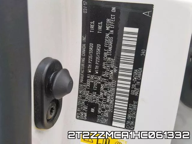 2T2ZZMCA1HC061332 фото 2