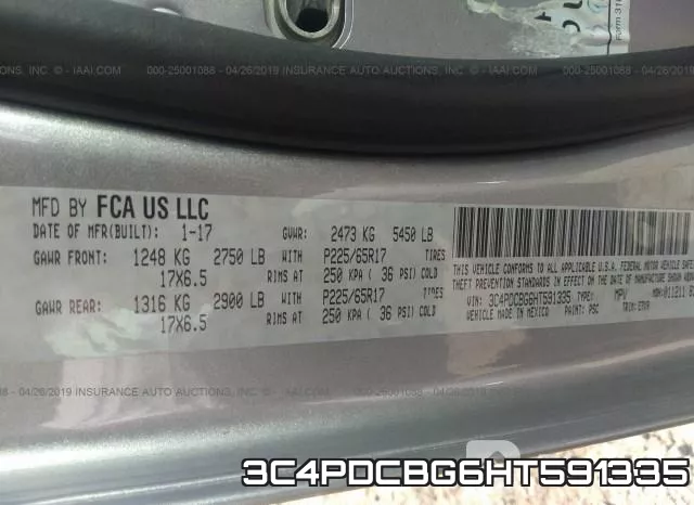 3C4PDCBG6HT591335 фото 10