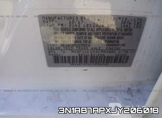 3N1AB7APXJY206018 фото 10