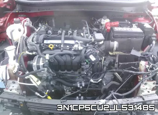 3N1CP5CU2JL531485 фото 2