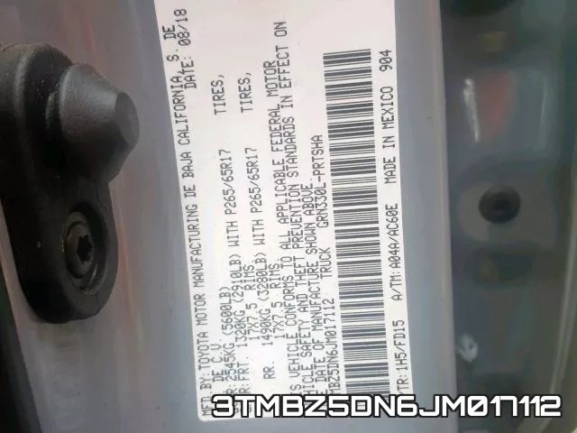 3TMBZ5DN6JM017112 фото 2