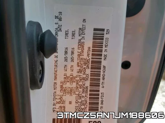 3TMCZ5AN7JM188606 фото 2
