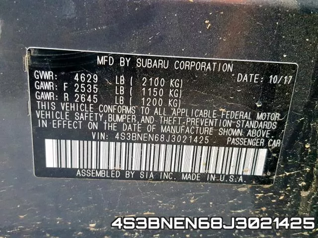 4S3BNEN68J3021425 фото 2