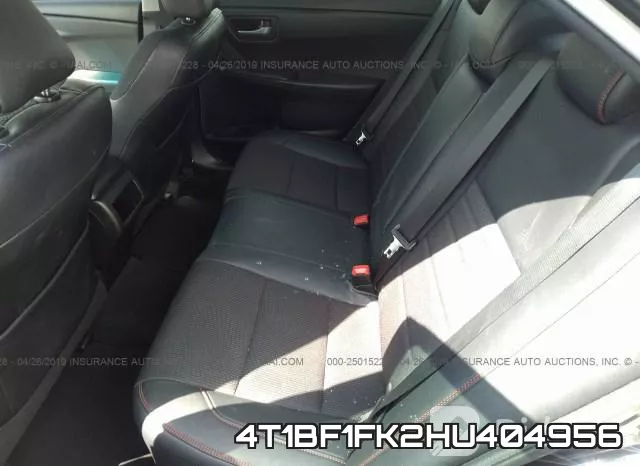 4T1BF1FK2HU404956 фото 9