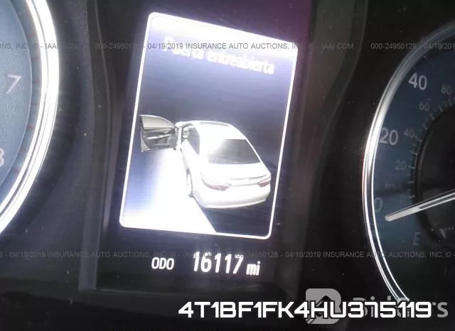 4T1BF1FK4HU375119 фото 8