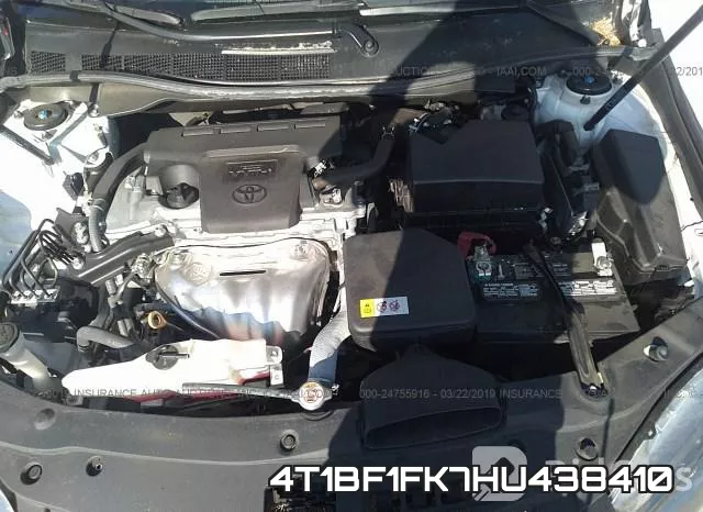 4T1BF1FK7HU438410 фото 2