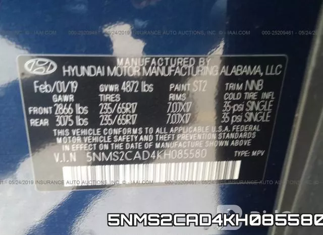 5NMS2CAD4KH085580 фото 10