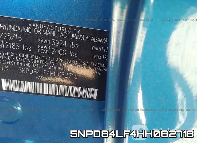5NPD84LF4HH082718 фото 9