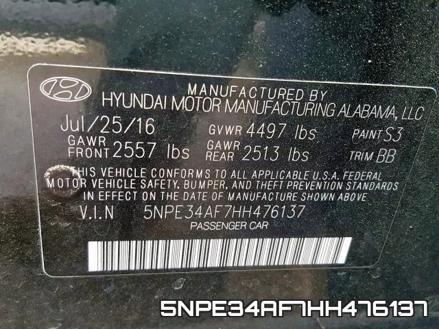 5NPE34AF7HH476137 фото 2