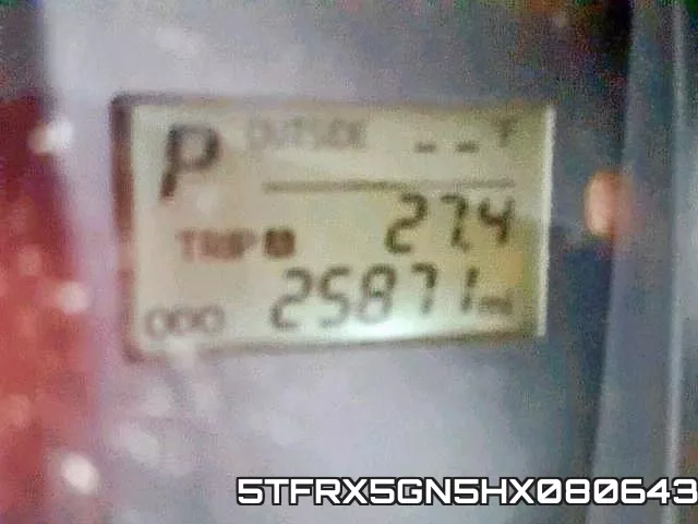 5TFRX5GN5HX080643 фото 9