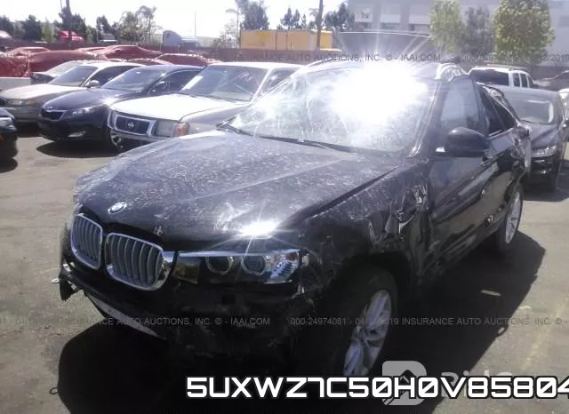 5UXWZ7C50H0V85804 фото 3