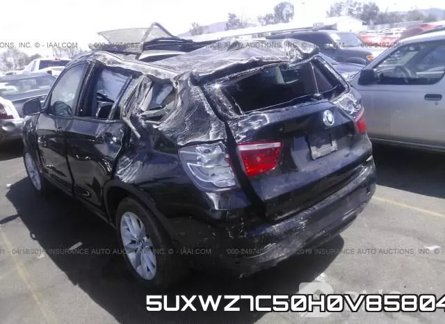 5UXWZ7C50H0V85804 фото 4