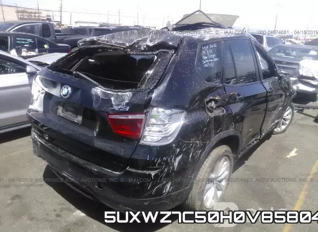 5UXWZ7C50H0V85804 фото 5