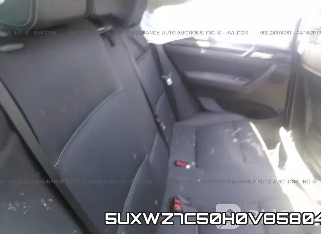 5UXWZ7C50H0V85804 фото 9