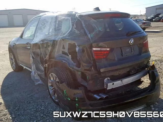 5UXWZ7C59H0V85560 фото 4