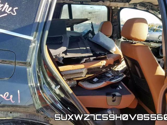 5UXWZ7C59H0V85560 фото 7