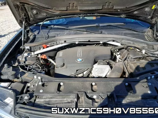 5UXWZ7C59H0V85560 фото 8
