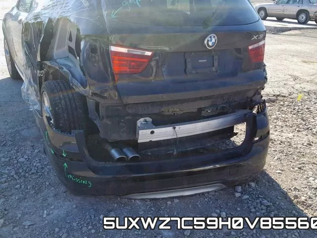5UXWZ7C59H0V85560 фото 10