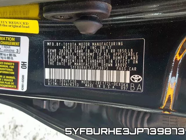 5YFBURHE3JP739873 фото 2