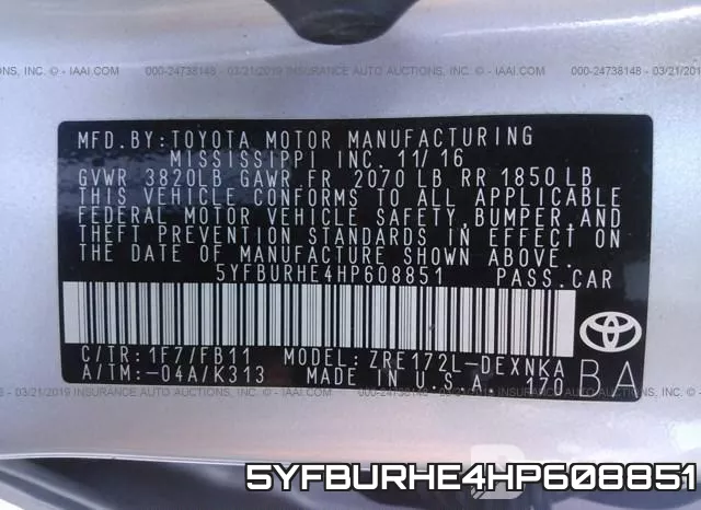 5YFBURHE4HP608851 фото 10