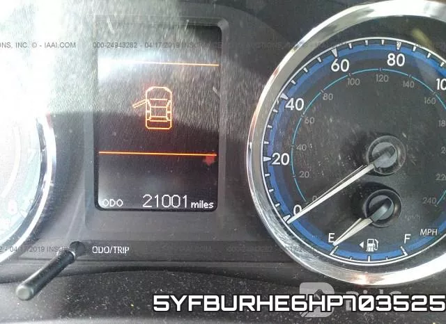 5YFBURHE6HP703525 фото 8
