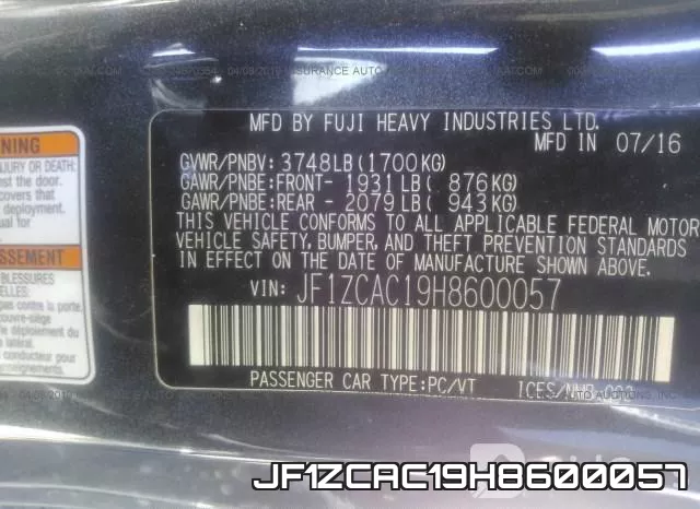 JF1ZCAC19H8600057 фото 9