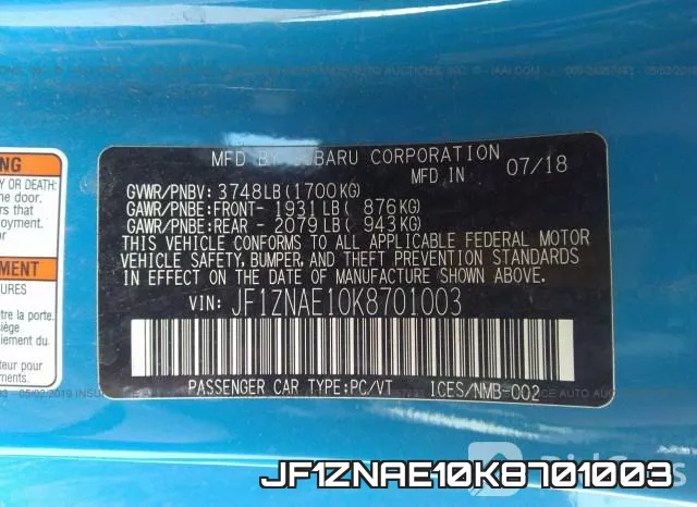 JF1ZNAE10K8701003 фото 10
