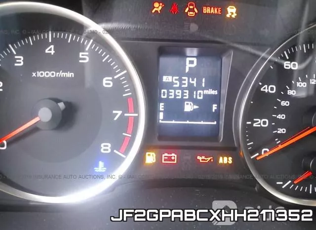 JF2GPABCXHH217352 фото 8