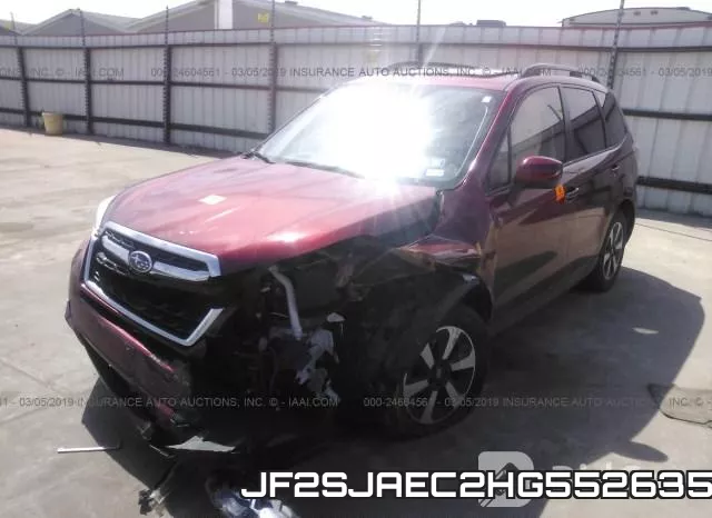 JF2SJAEC2HG552635 фото 3